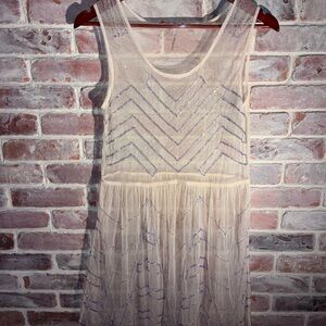Free People GORGEOUS Sheer Mini Slip Dress
New Years Eve Vibes✨